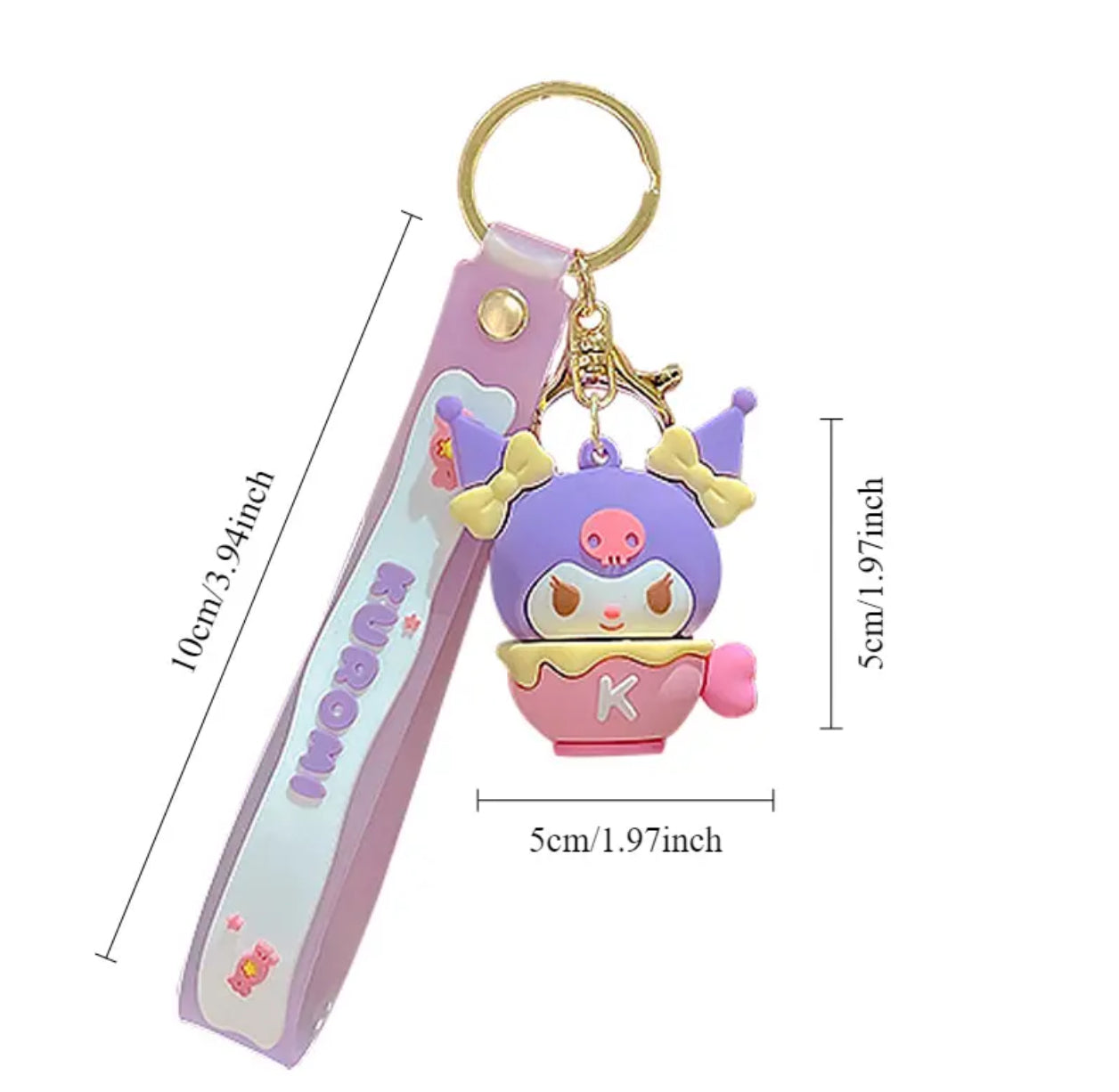 Sanrio Kawaii Dessert Keychain