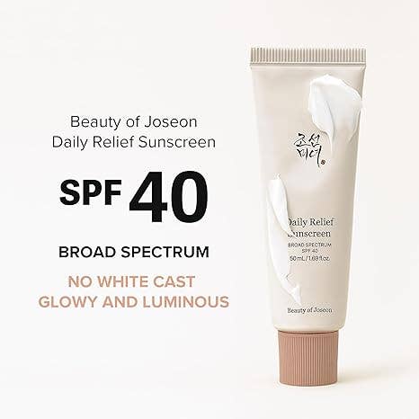 BEAUTY OF JOSEON Daily Relief Sunscreen OTC Packaging 50ml