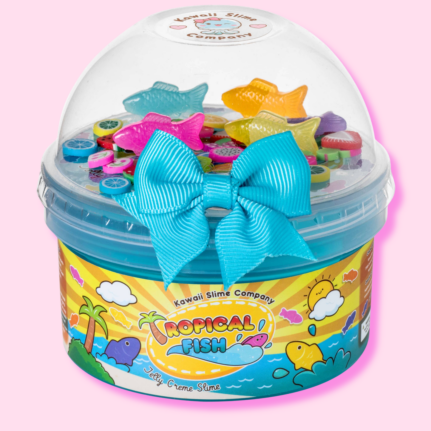 Kawaii Slime Co. Tropical Fish Jelly Creme Slime