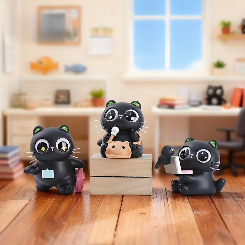 Little Black Cat’s Daily Work Blind Box