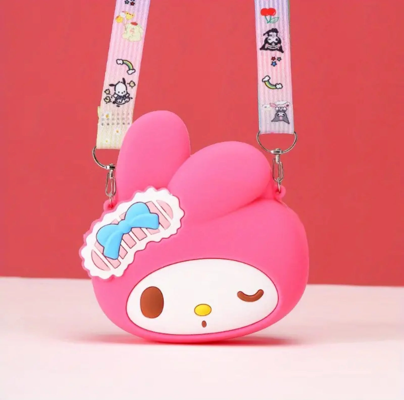 Sanrio My Melody Silicone Mini Kawaii Purse