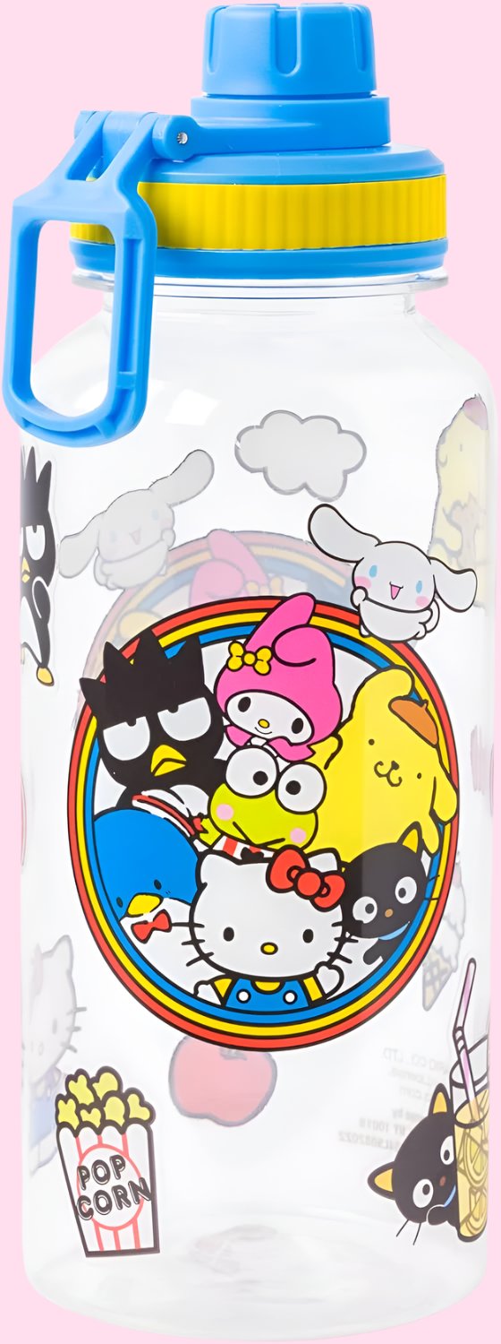 Hello Kitty and Friends 32oz Bottle w/ Sticker Set