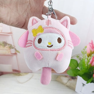 Sanrio Japan Characters Kawaii 5" Plush Keychain Backpack Charm Doll