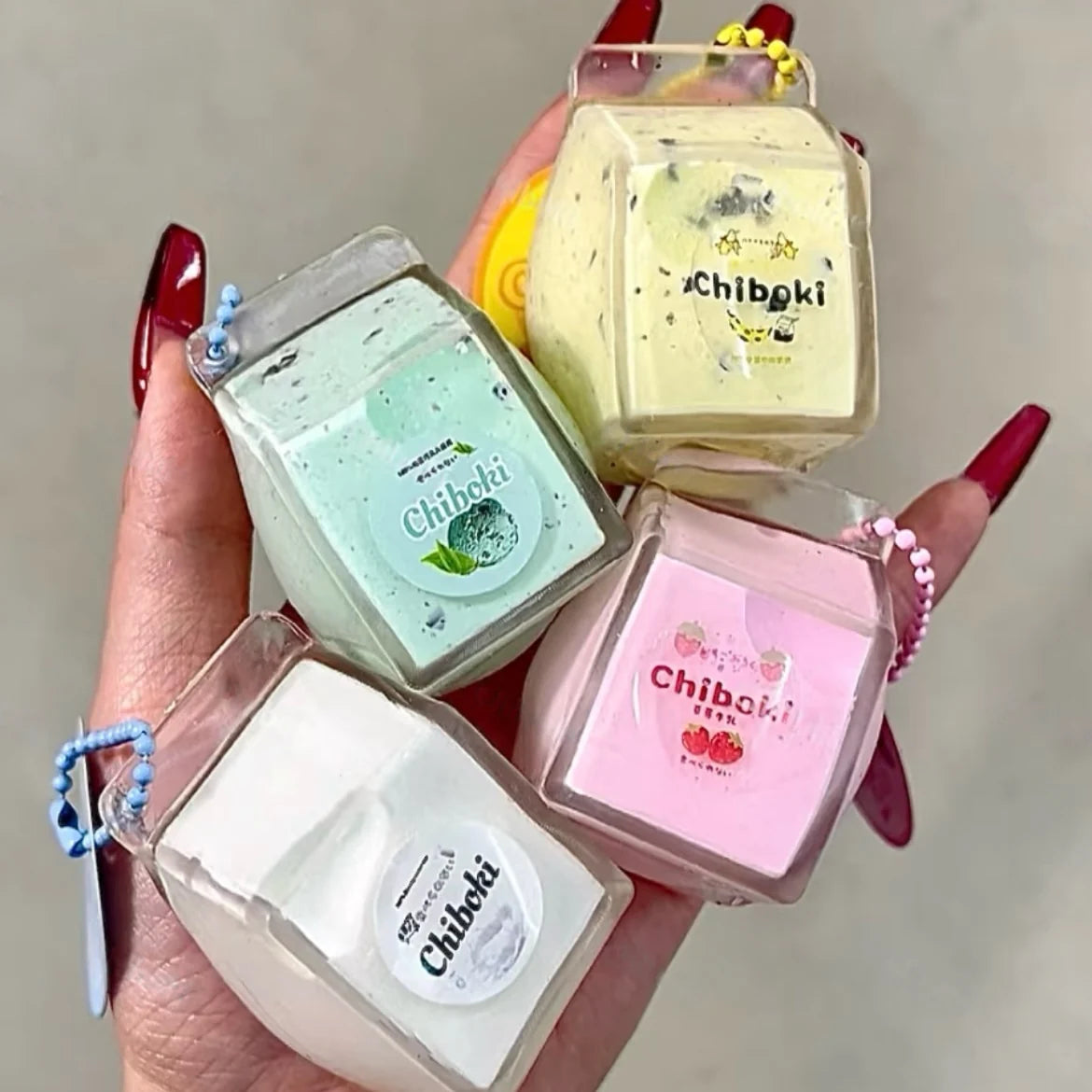 Chiboki Mini Milk Carton Squishy Series