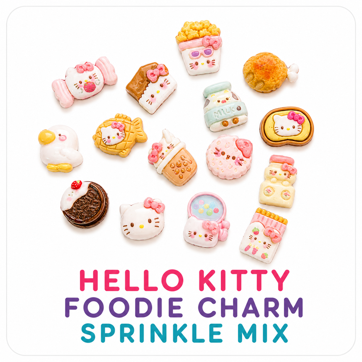 DIY Slime Toppings Loose Charms Mix
