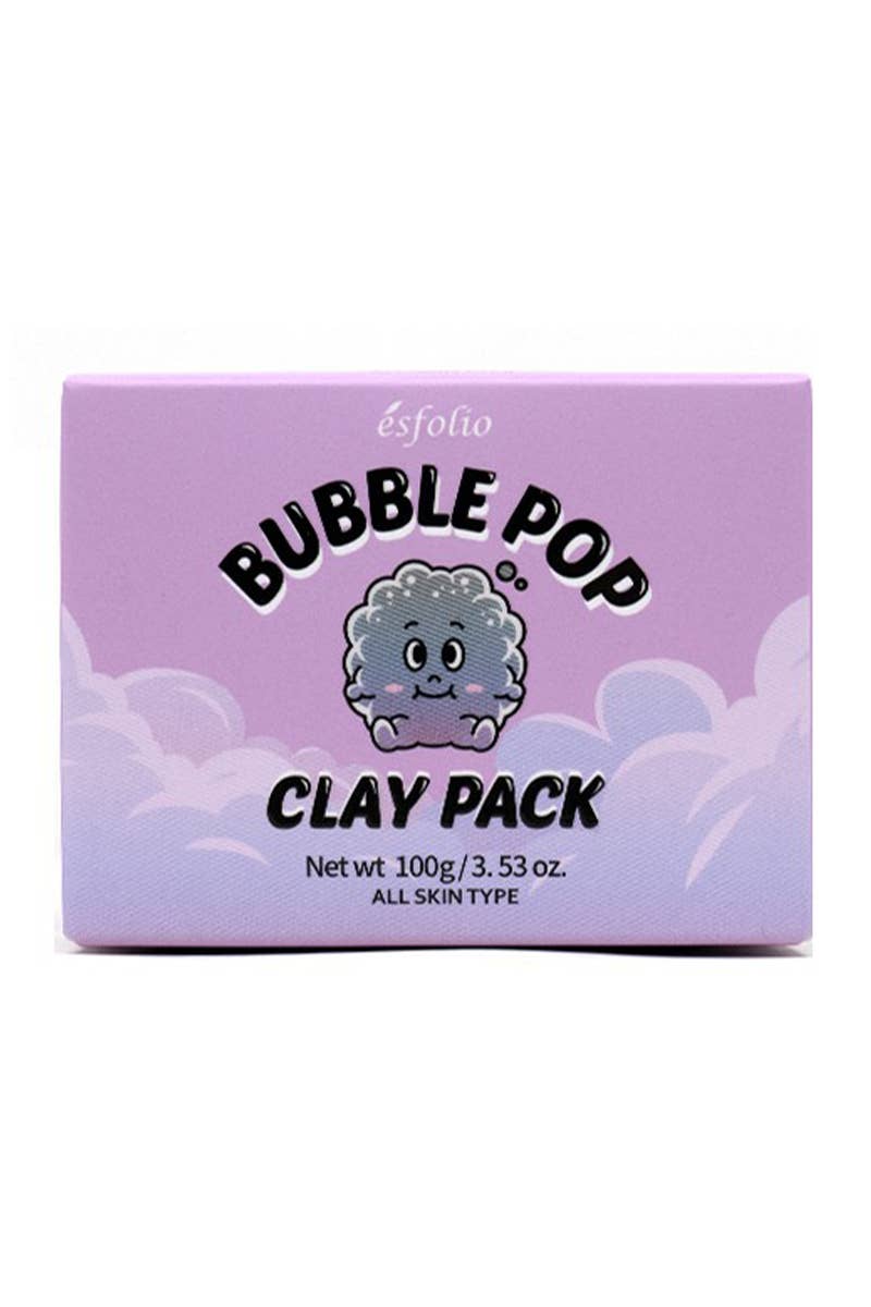 Esfolio Bubble Pop Clay Face Pack