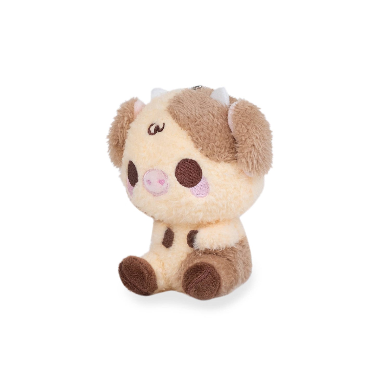 Cute Kawaii Soft Pastel Mini Moocha Keychain Cow Plush