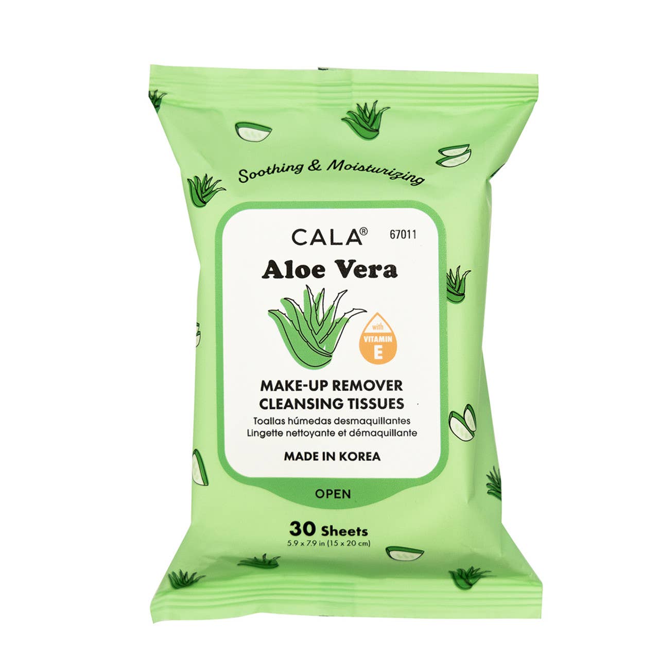 Cala Makeup Remover Wipes Tissue Cleanser: Retinol