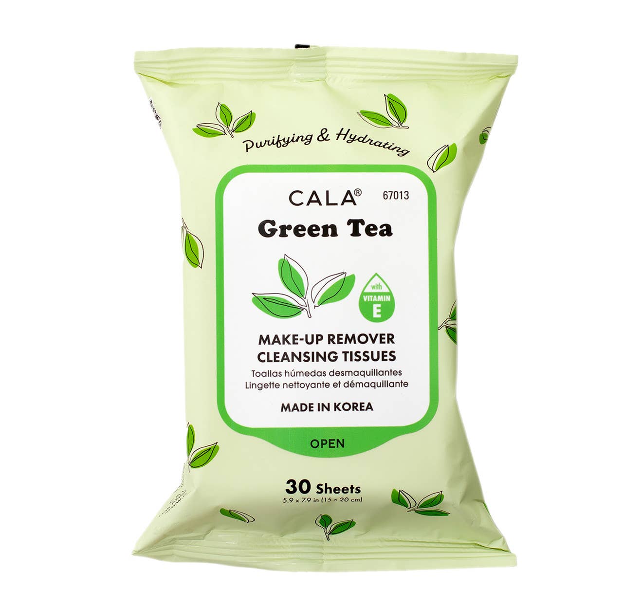 Cala Makeup Remover Wipes Tissue Cleanser: Retinol