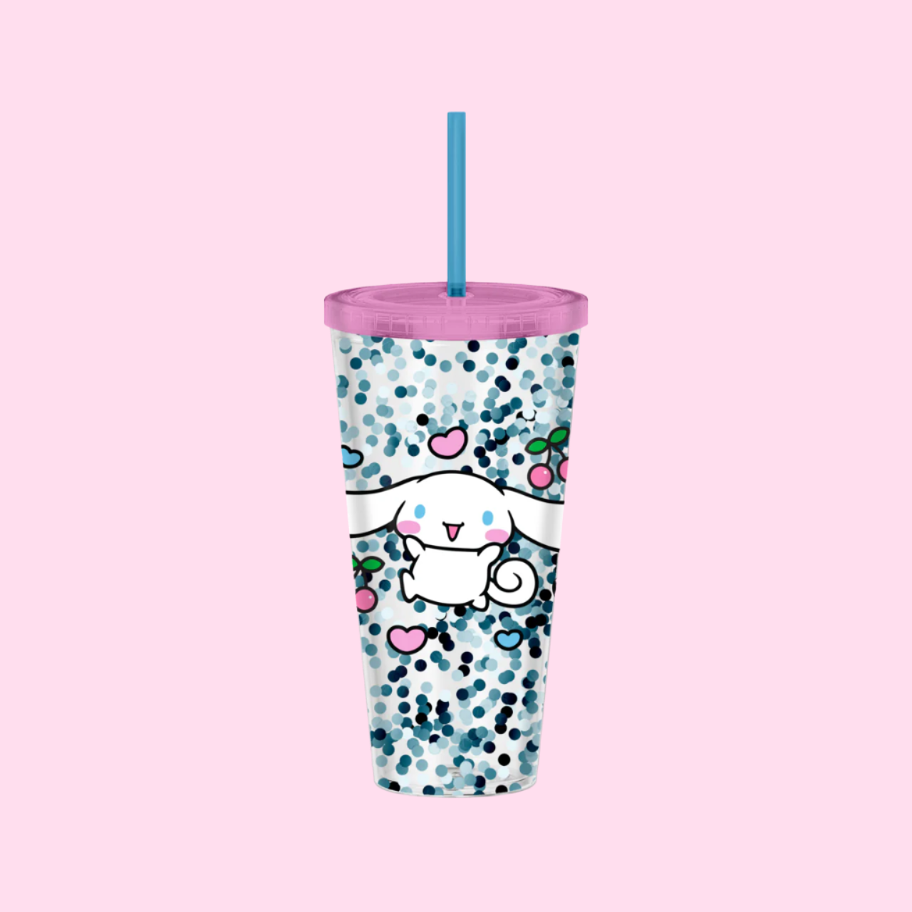 CINNAMOROLL CHERRY HEARTS  32oz Confetti Cold Cup