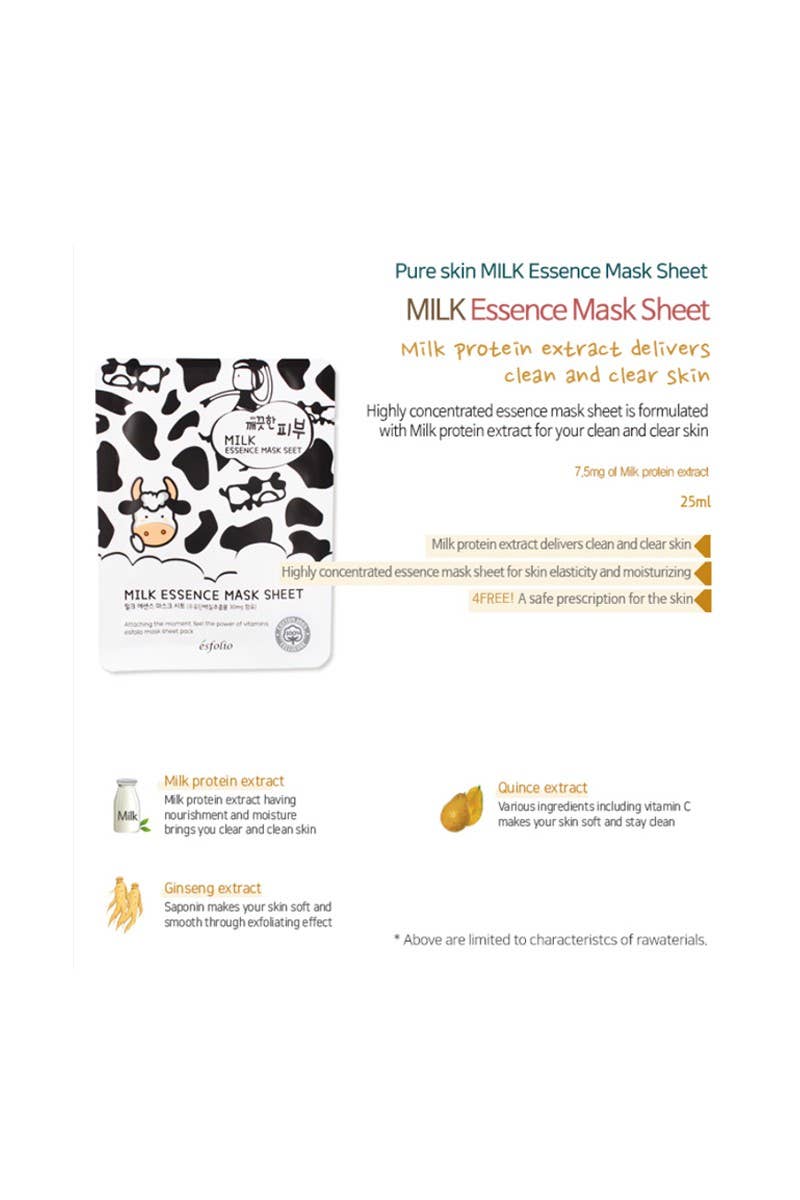 Esfolio Essence Mask Sheet Milk