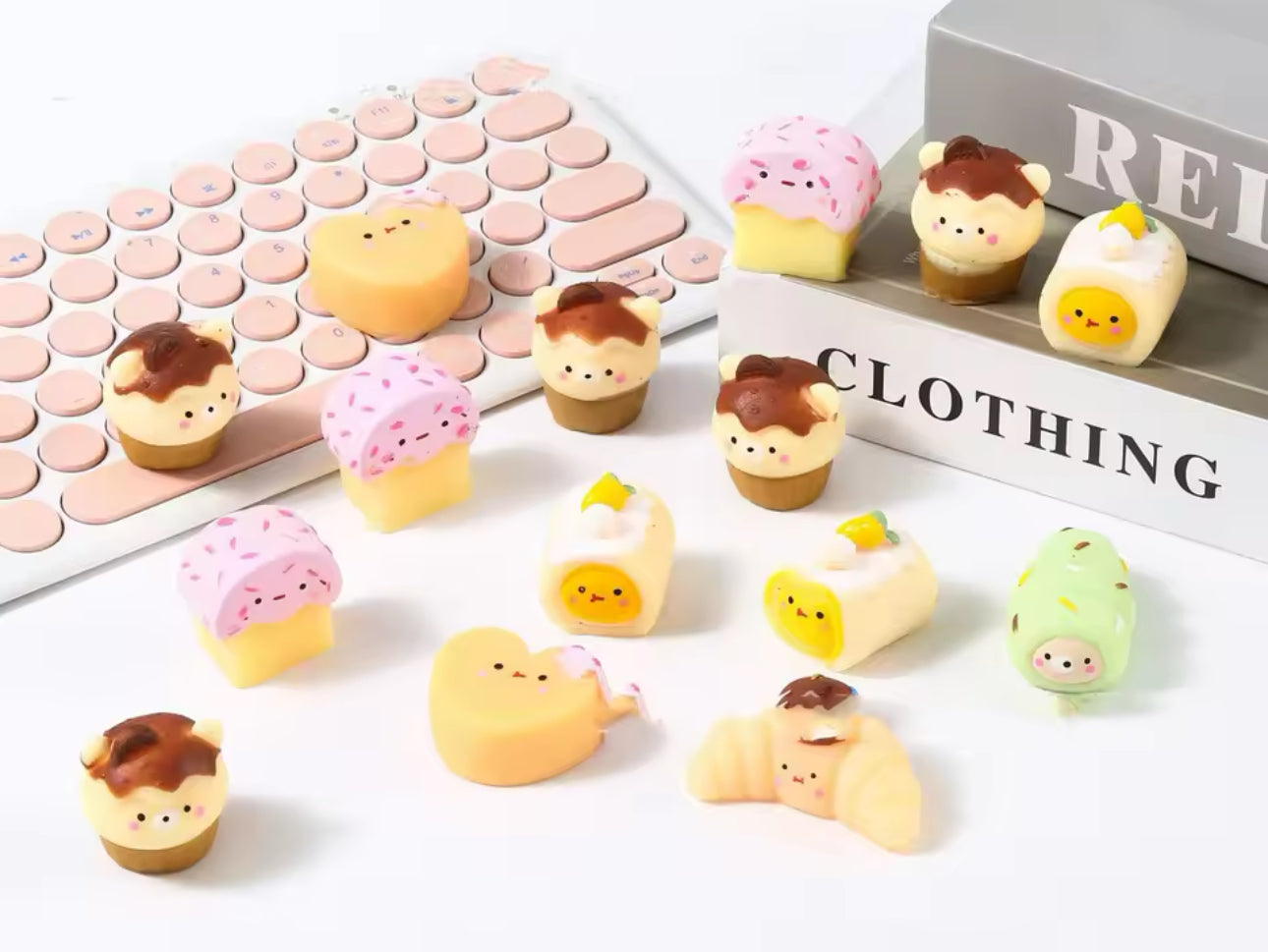 Kawaii Bakery Mochi Stress Sensory Toy Blind Box