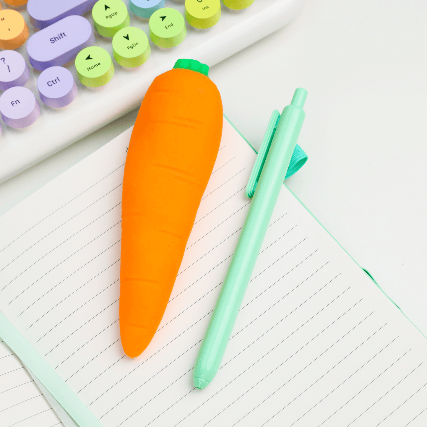 Kawaii Vegetable Market Crazy Carrot Sensory Sand Toy