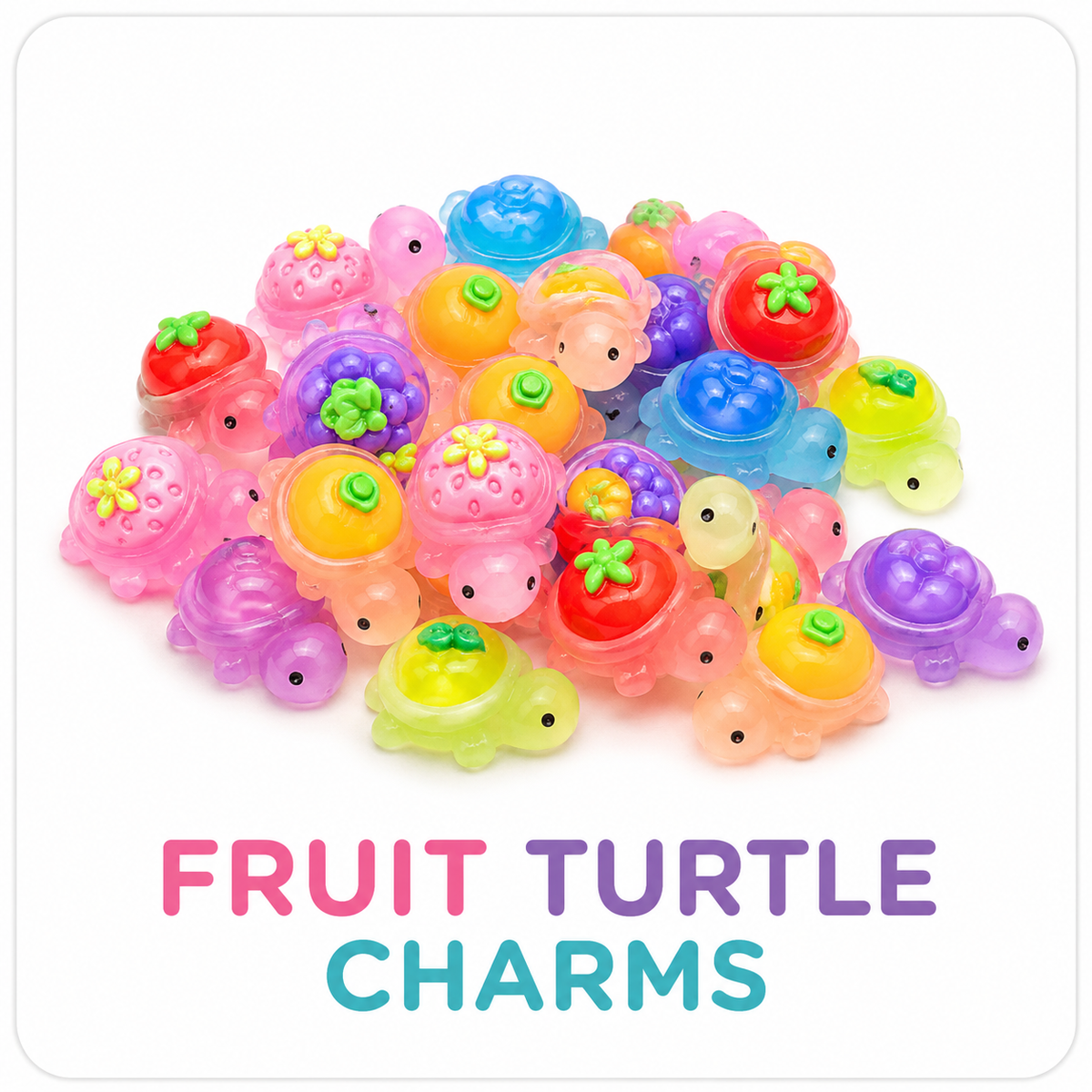 DIY Slime Toppings Loose Charms Mix