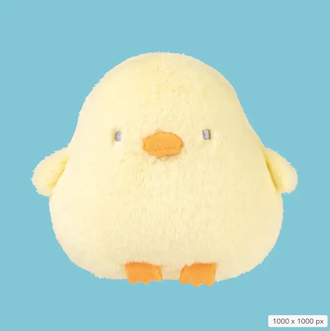 【Japanese plush】Chick PiyoPiyo Fuwarin Plush Toy M