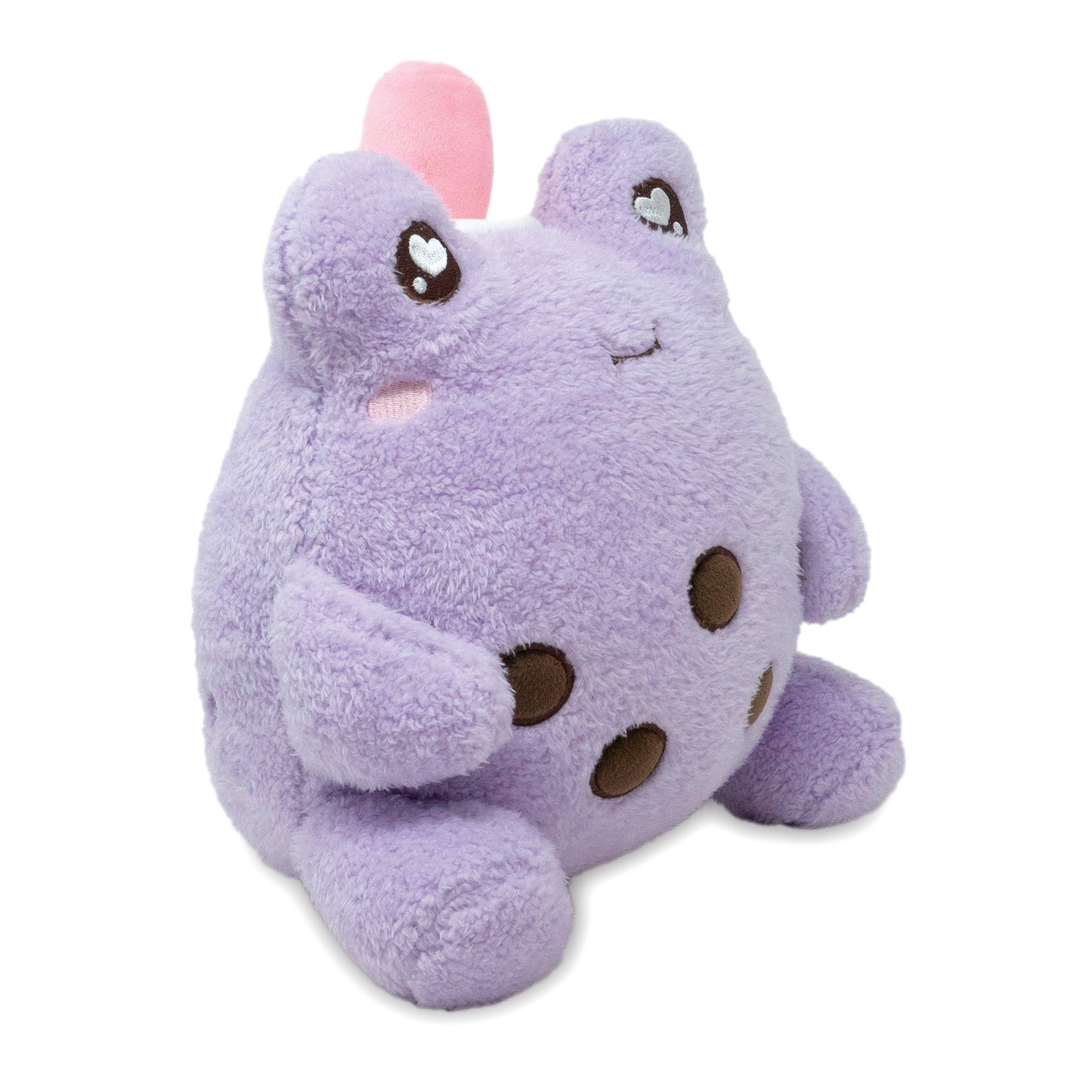 Purple Drink Kawaii Boba Wawa Frog Plushie