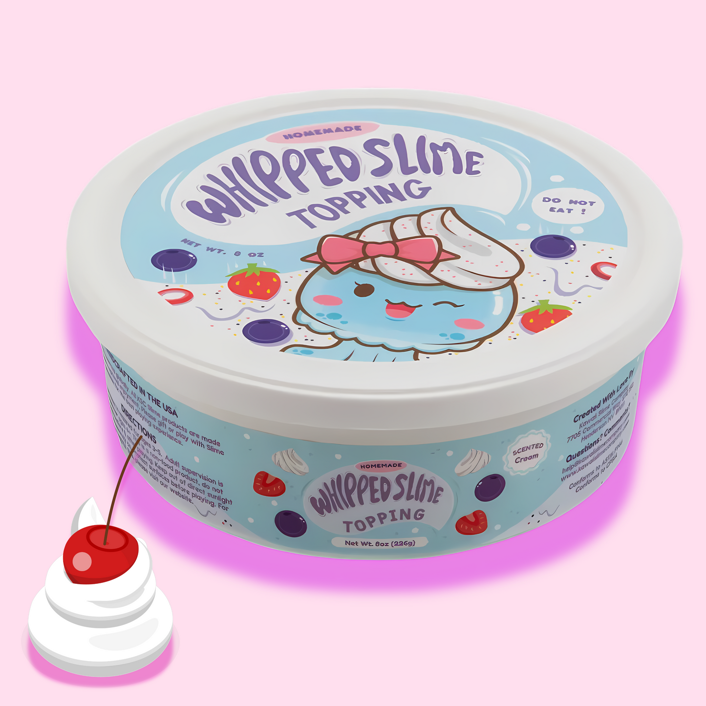 Kawaii Slime Co. Cool & Slimey Whipped Topping