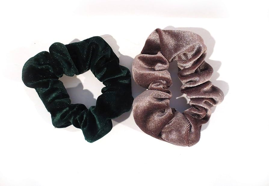 Velvet Scrunchie Set of 2