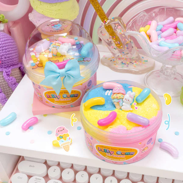 Kawaii Slime Co. Jelly Bean Ice Cream Cloud Creme Slime