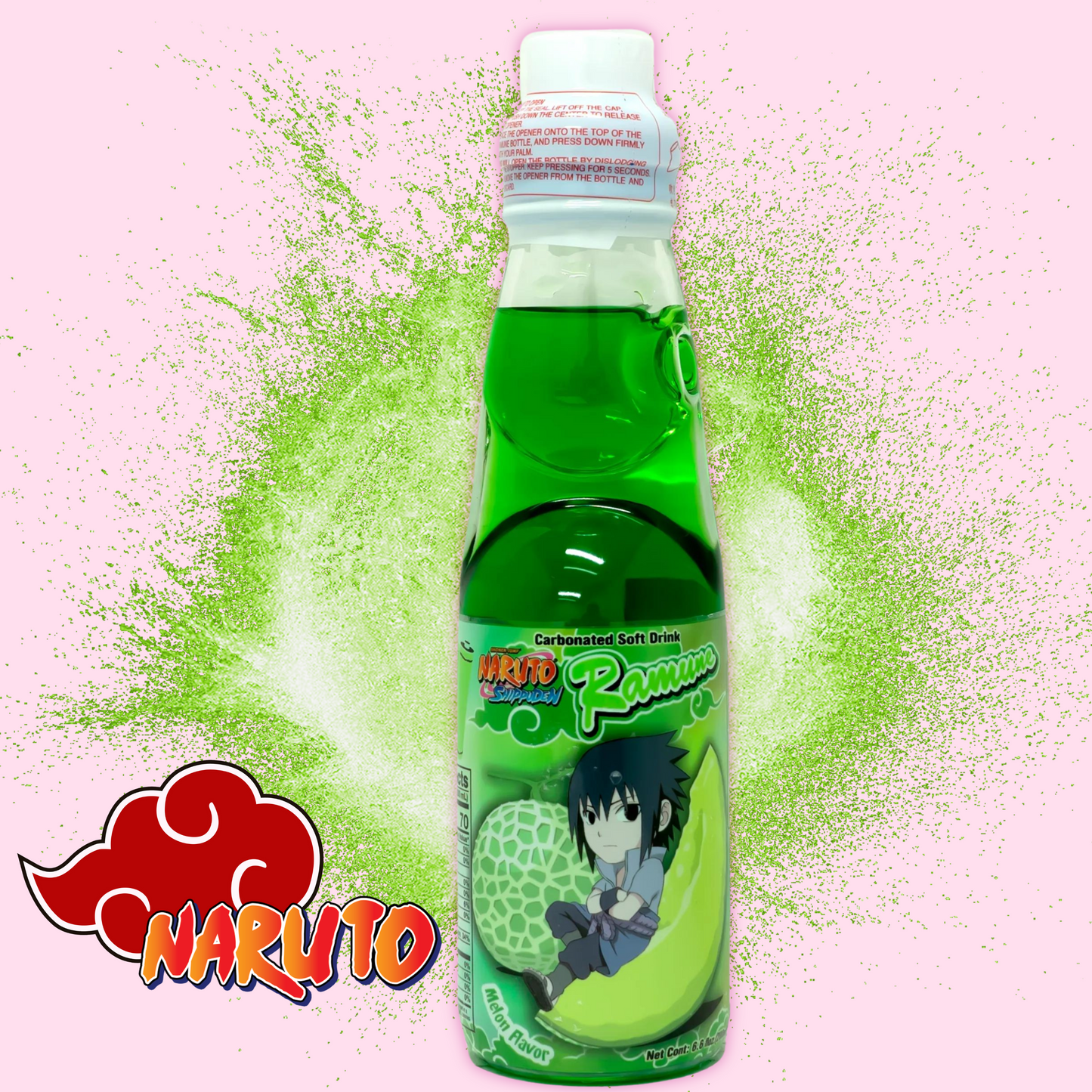 Naruto Melon Ramune Soda