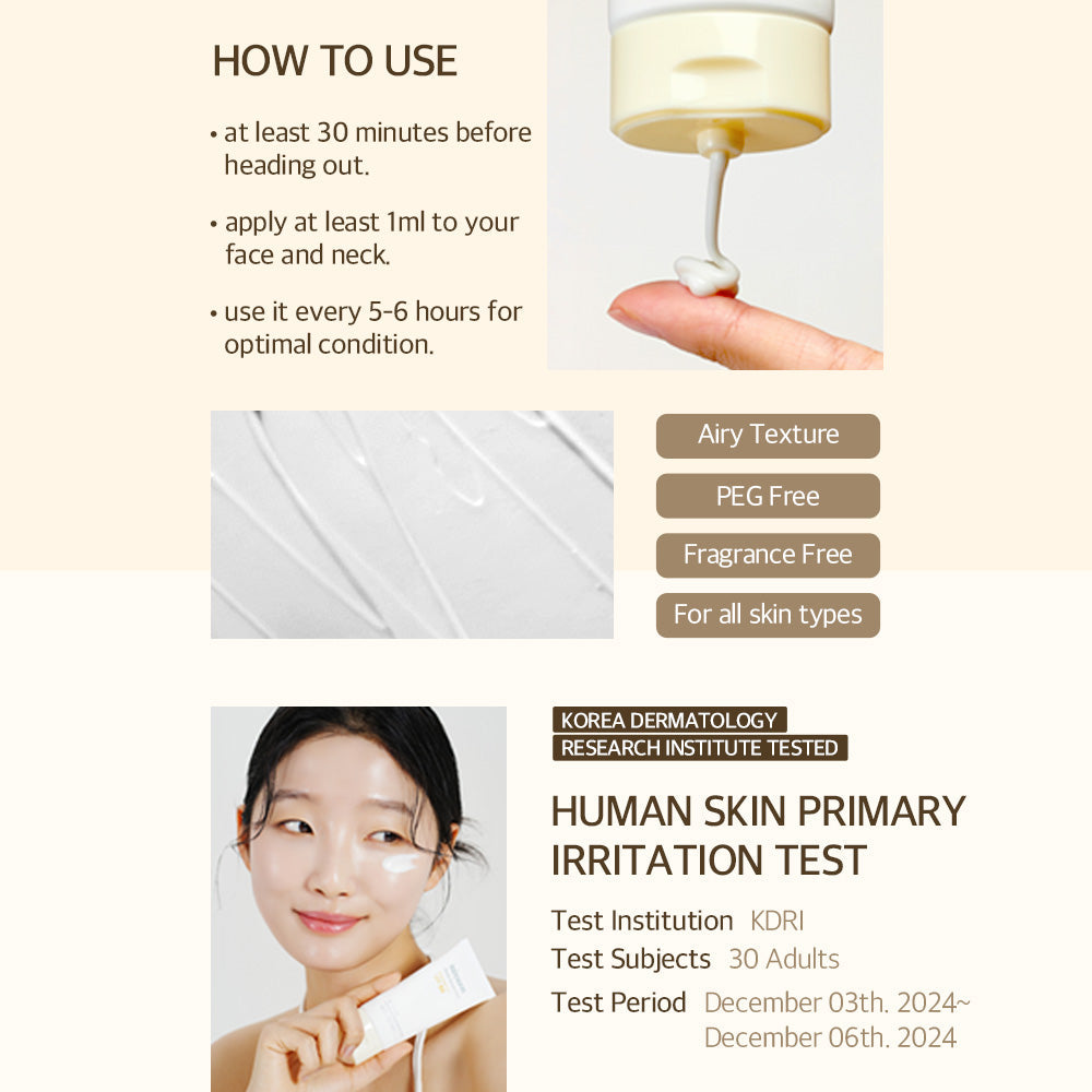 MIXSOON Bean Sunscreen 50ml