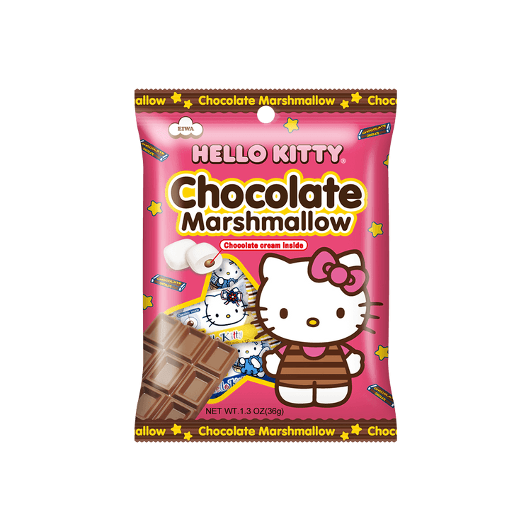 Hello Kitty, Chocolate Marshmallow, 1.3oz
