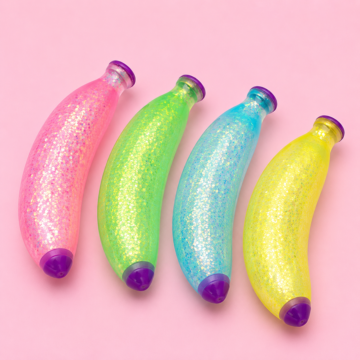 🍌✨ Glitter Banana Squishy ✨🍌