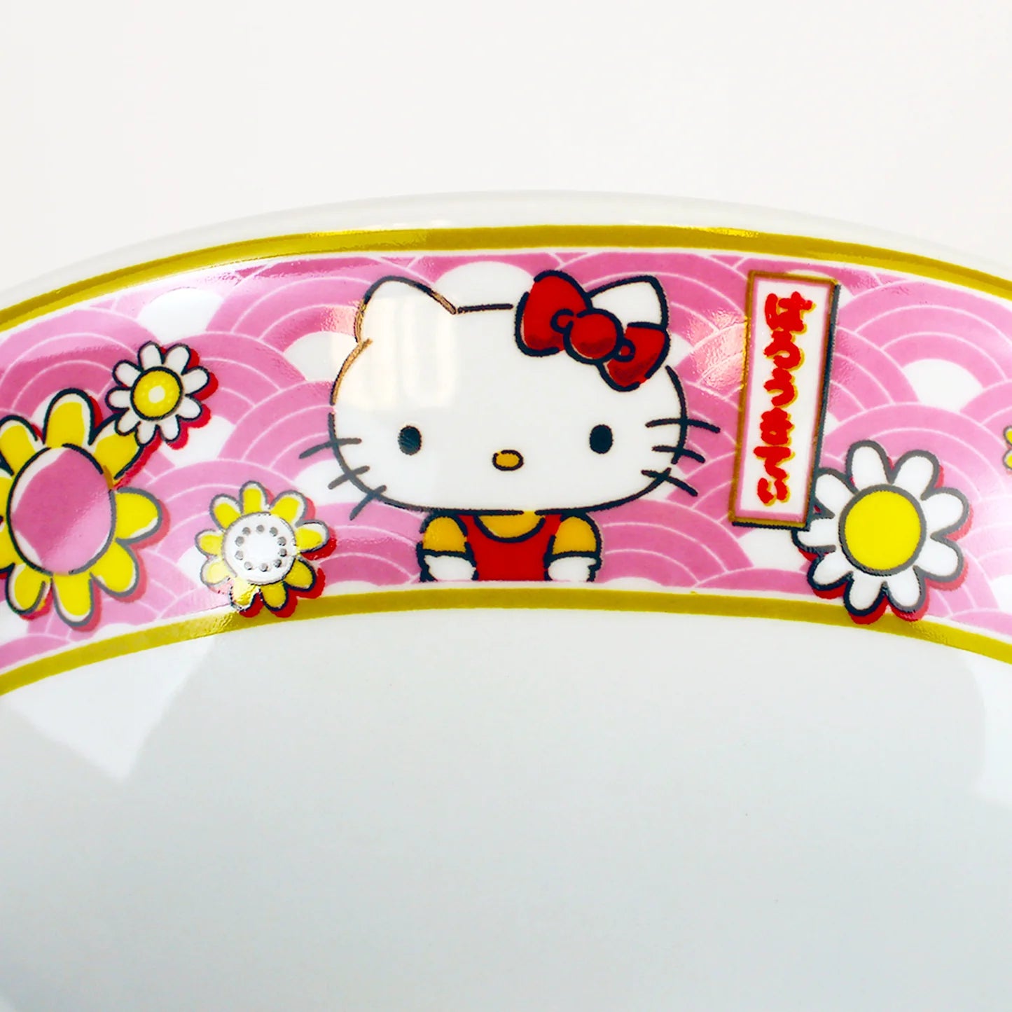 Hello Kitty 30oz Ceramic Ramen Bowl with Chopsticks