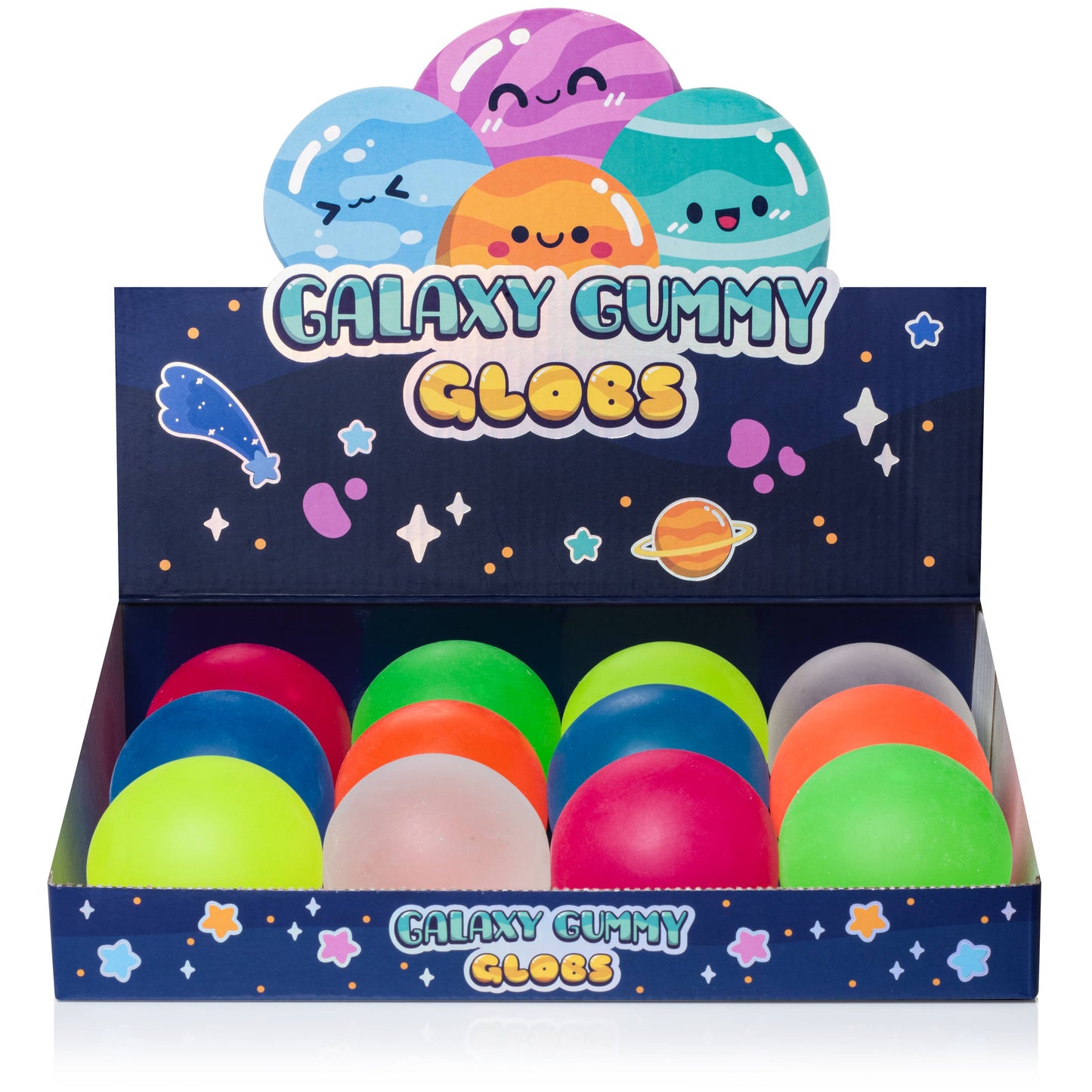 Kawaii Slime Co. Galaxy Gummy Globs SquishySensory Toy Ball