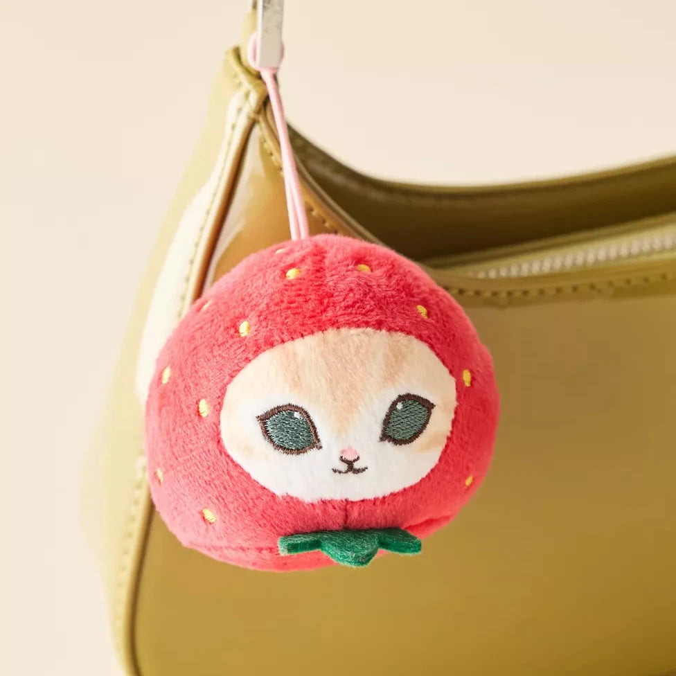 Mofusand Fresh Fruit Meow Face Blind Box Plushie Keychain