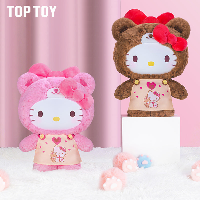 Top Toy Sanrio Hello Kitty Peach Caramel Pajama Plush