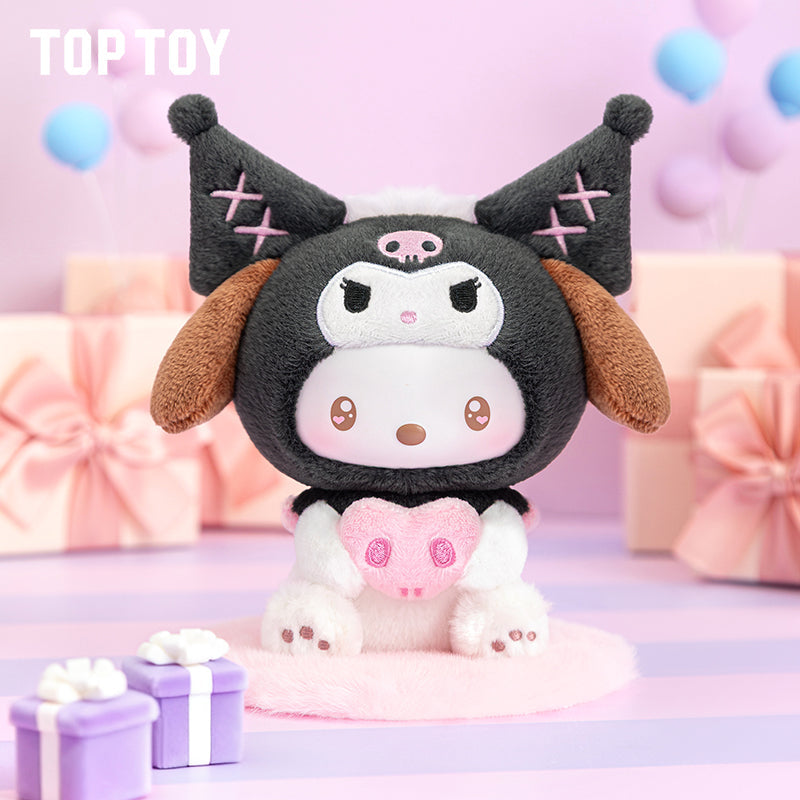 Top Toy Sanrio Characters Kuromi Party Keychain Series Plush Blind Box