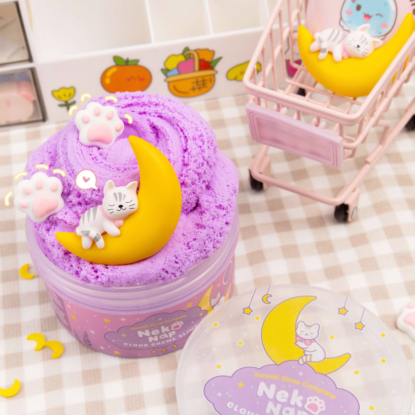 Kawaii Slime Co. Neko Nap Cloud Creme Slime