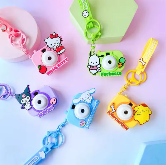 Sanrio Mini Kawaii Camera Projector Keychain