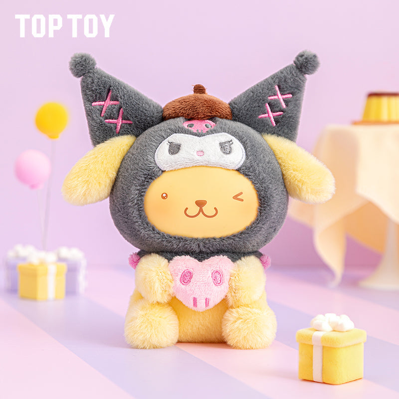 Top Toy Sanrio Characters Kuromi Party Keychain Series Plush Blind Box