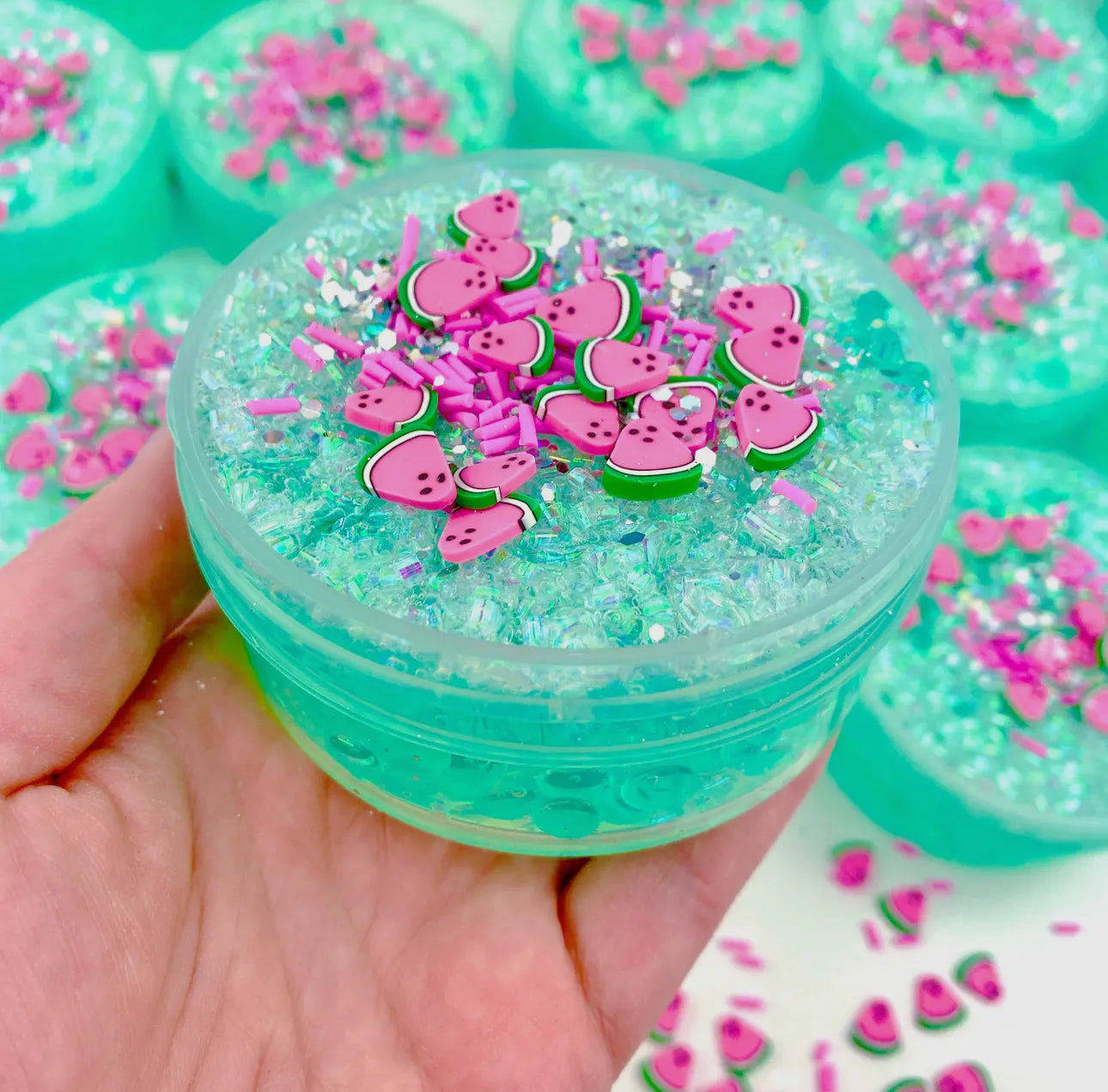 Kawaii Slime Co. Watermelon Sugar Fishbowl Slime