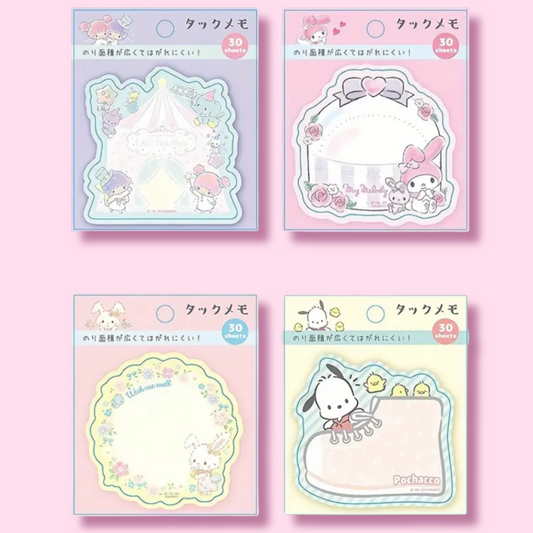 Sanrio Japan Kawaii Desk Pad Sticky Notes