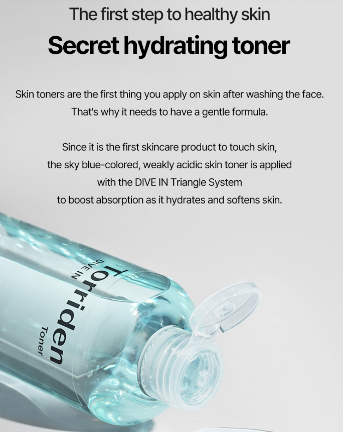 TORRIDEN DIVE-IN Low Molecular Hyaluronic Acid Toner Vegan