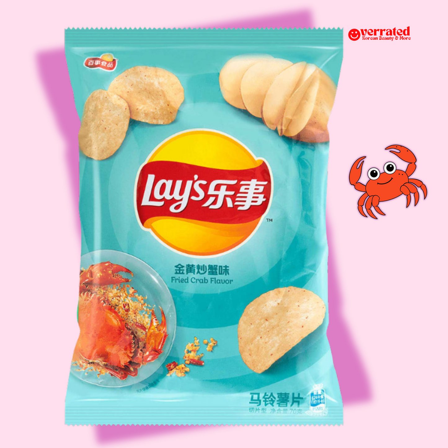 Lay's Fried Crab Flavor