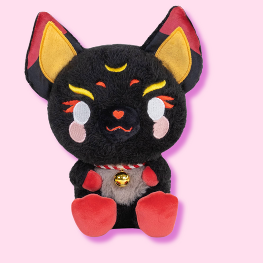 Lil Kawaii Hiro the Moon Kitsune Fox Soft Plush