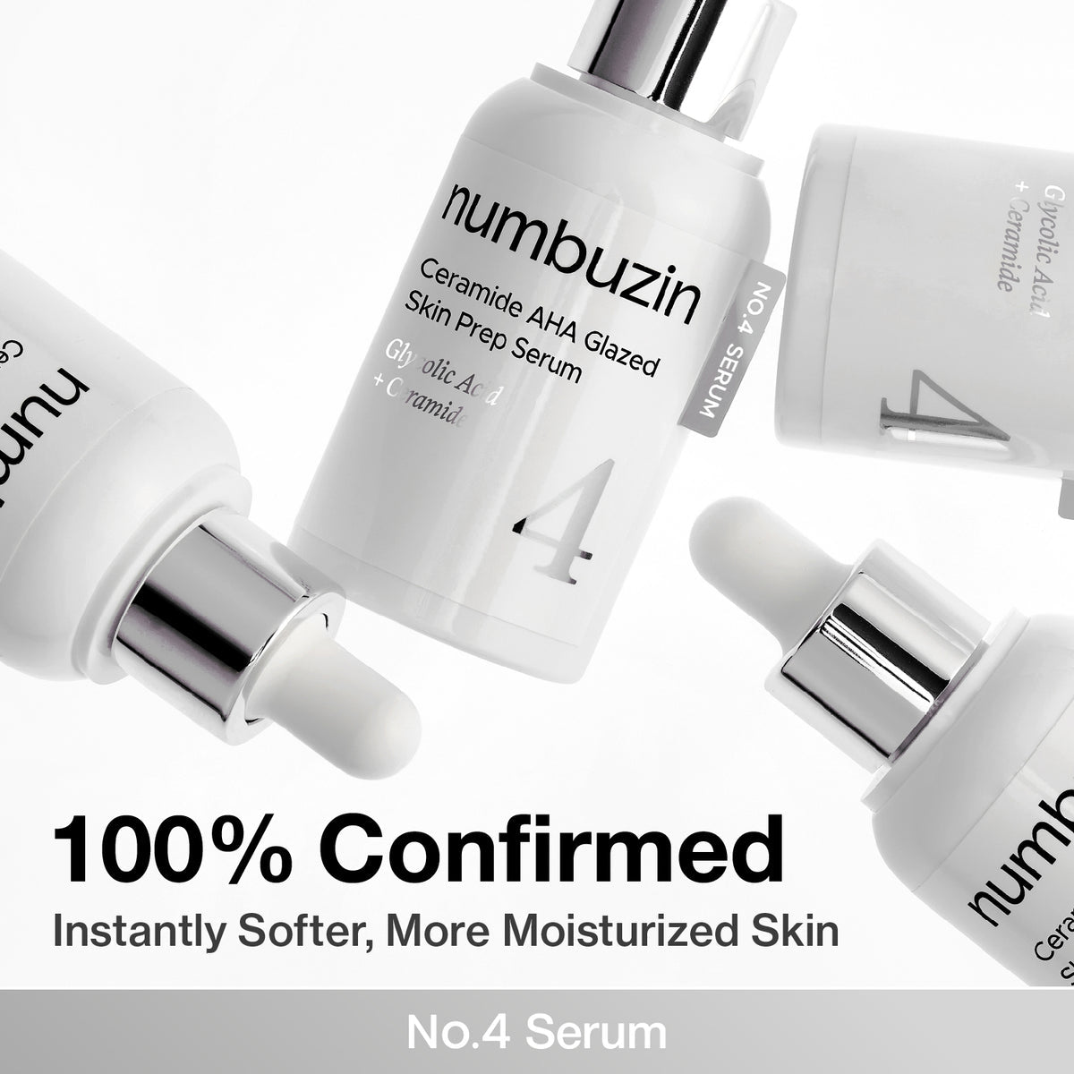 Numbuzin No.4 Ceramide AHA Glazed Skin Prep Serum