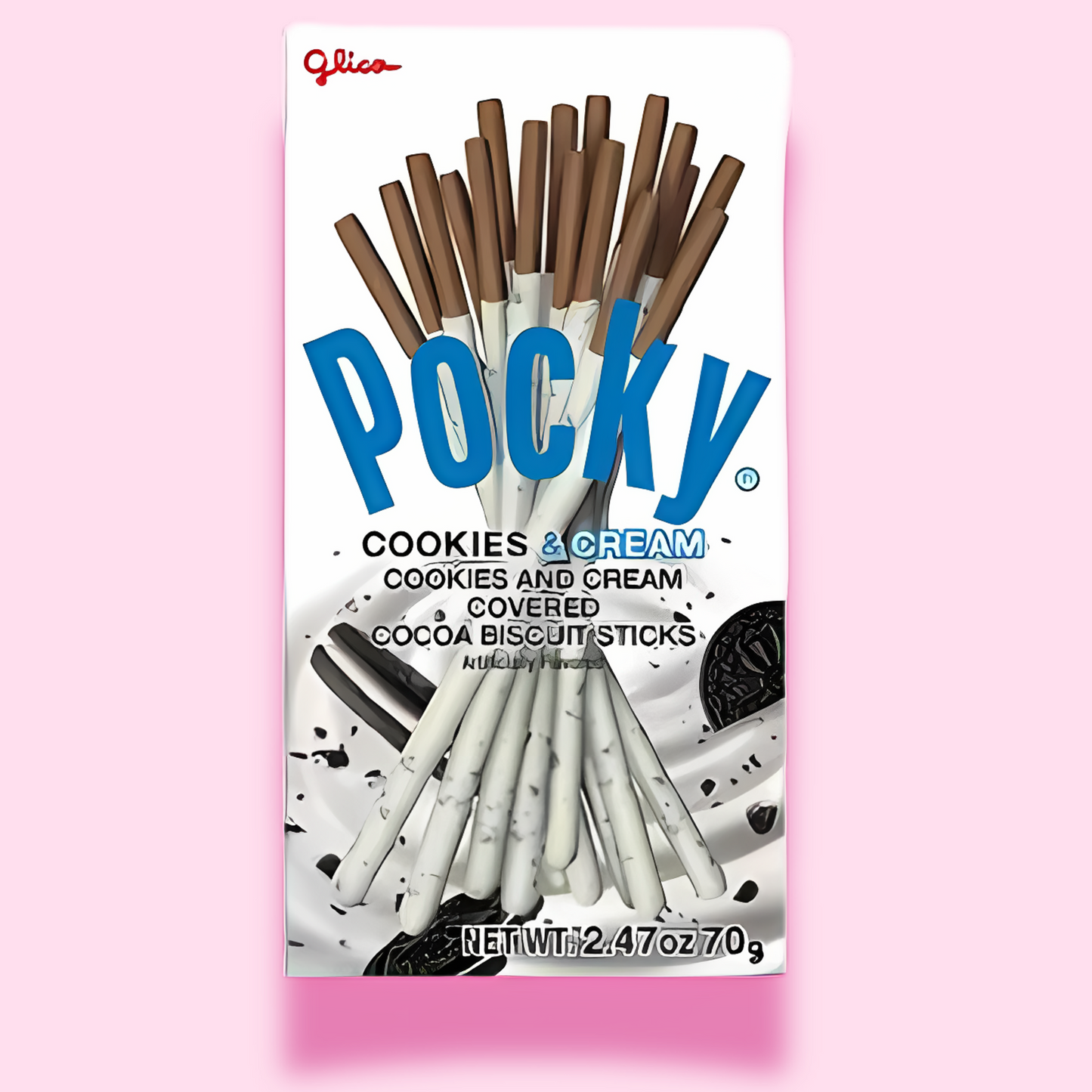 Pocky Cookies & Cream Biscuit Sticks