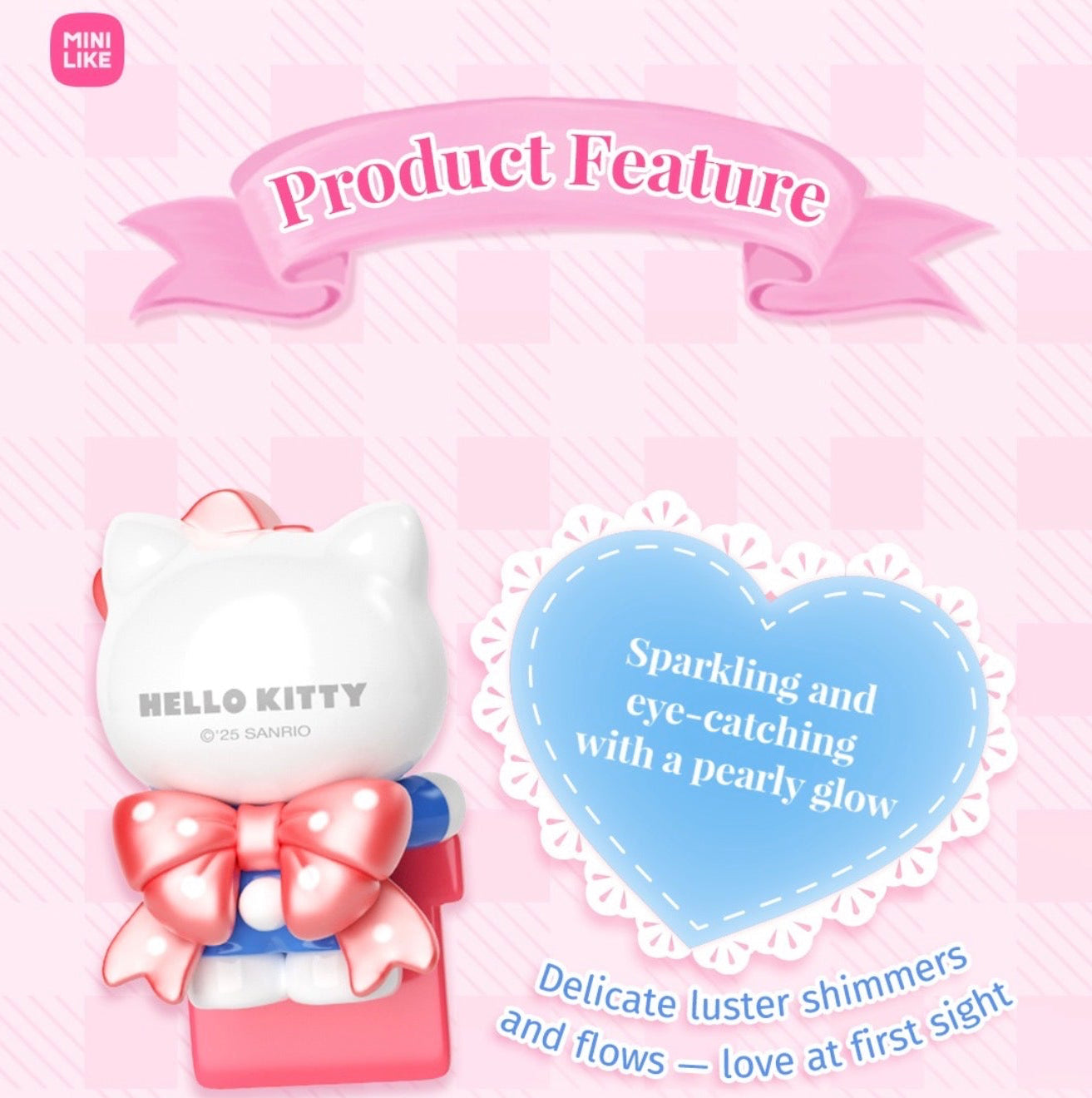 Moetch x Sanrio Characters Sweetheart Bow Series Blind Box