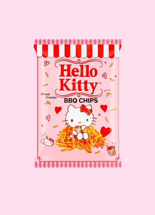 Hello Kitty Wheat Cracker Barbeque Chips