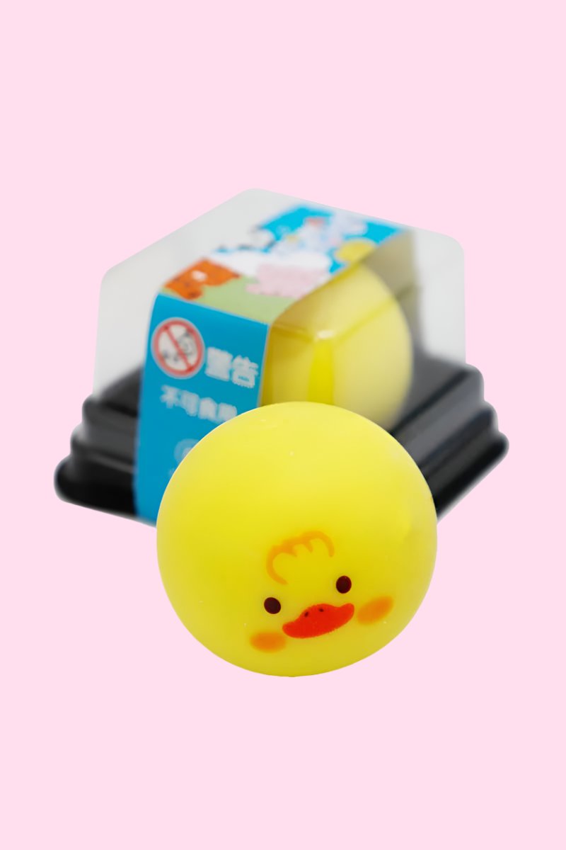 Kawaii Animal Fluffy Slime Squishy Ball Sensory Toy