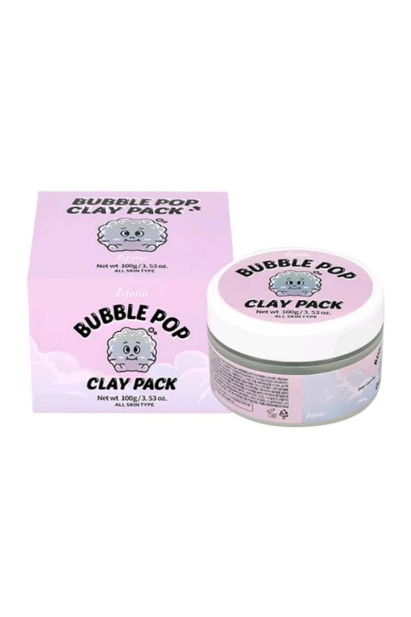 Esfolio Bubble Pop Clay Face Pack