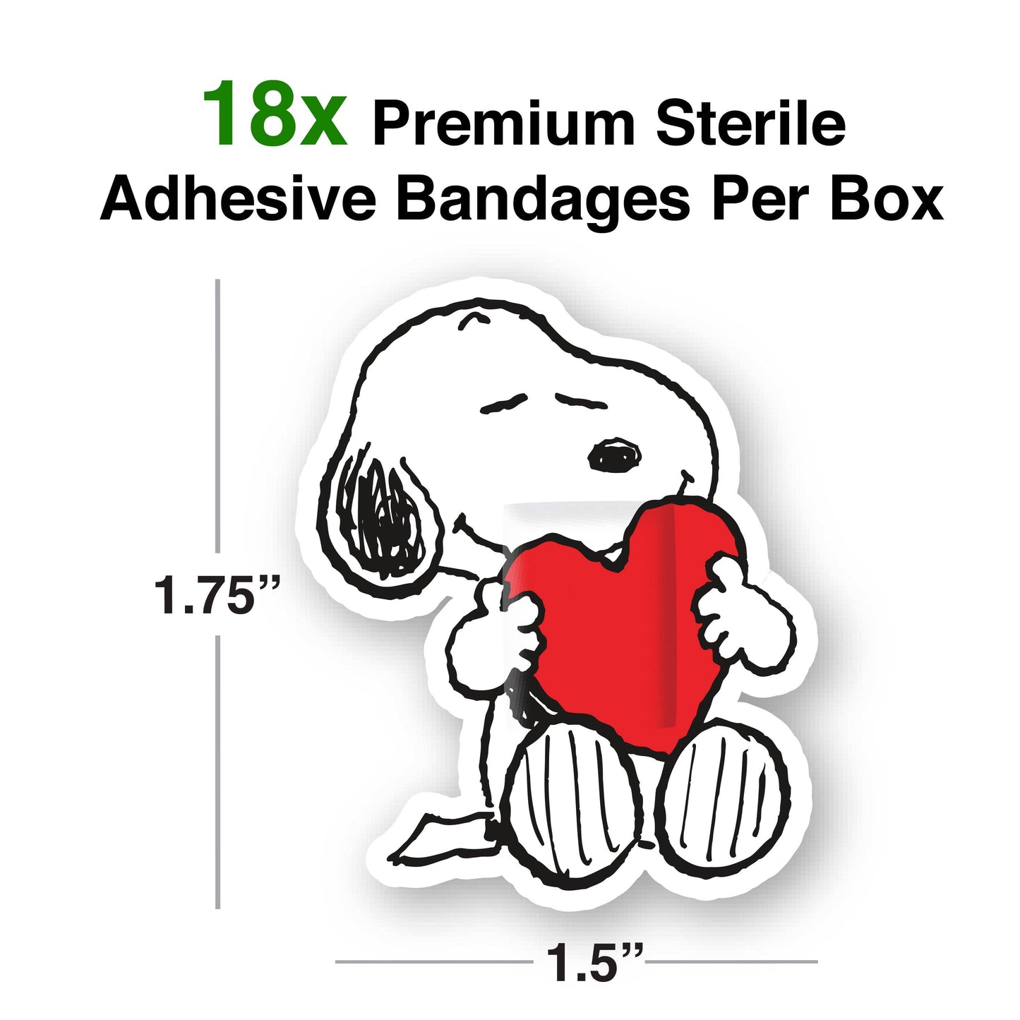 Peanuts Snoopy Adhesive Bandages