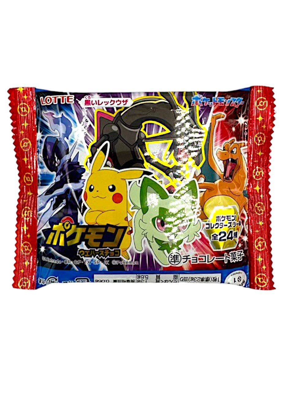 Lotte chocolate-filled Pokemon Wafer single