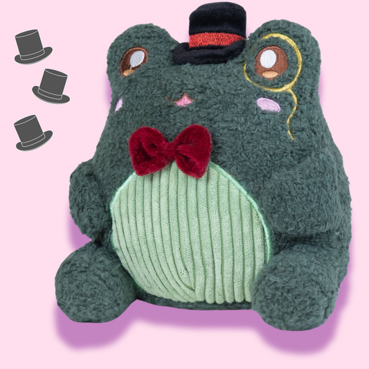 Lil Kawaii Gentleman Wawa Fancy Frog Plush