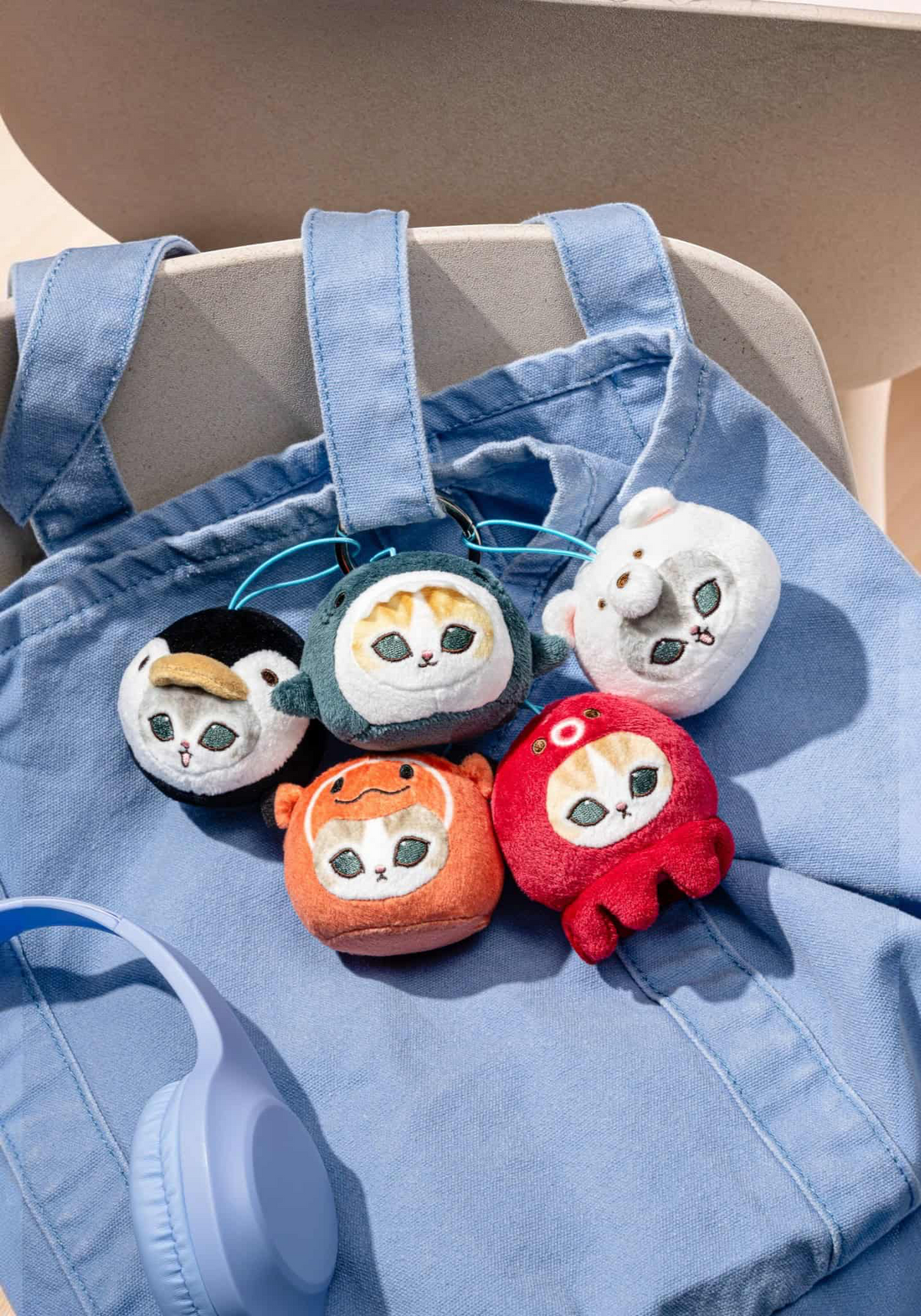 Mofusand Marine Life Meow Face Plush Blind Box